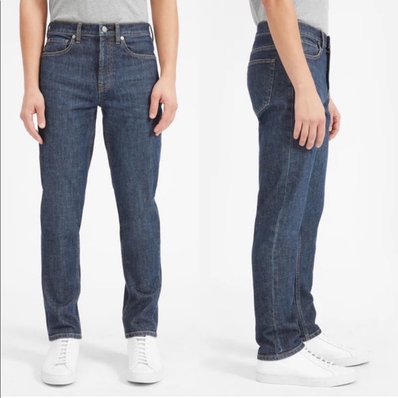 Everlane Other - Everlane Straight Fit Dark Wash Jeans NWOTs